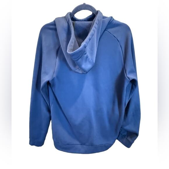 Nike Dri-FIT Blue Hooded Sweatshirt Men’s Size Small Pullover Hoodie Athletic - Picture 6 of 11